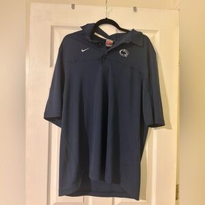 Nike FIT PENN STATE COLLEGE PA SHIRT/ Men's Navy Polo Shirt